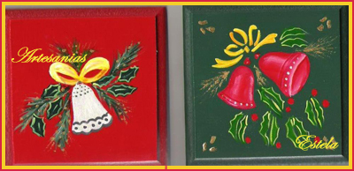 Cajas para bombones decoradas para navidad