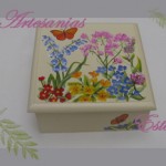Cajas Artesanales Decoradas Para Bombones Pintadas Totalmente A Mano