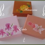 Cajas Artesanales Decoradas Para Bombones Pintadas Totalmente A Mano