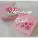 Cajas Artesanales Decoradas Para Bombones Pintadas Totalmente A Mano