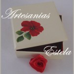 Cajas Artesanales Decoradas Para Bombones Pintadas Totalmente A Mano