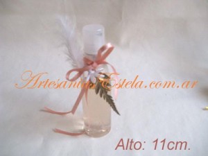 Souvenirs De 15 Años Perfumeros Personalizados