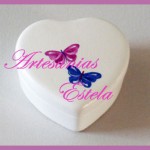 Souvenirs Para 15 Años – Cajas de Cerámica de Forma Corazón – 2012
