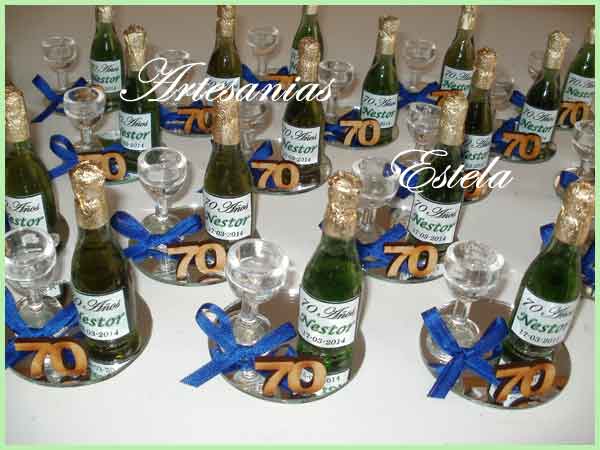 Mini Botellitas De Champagen Personalizadas