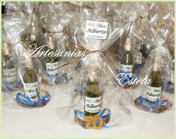 Mini Botellitas De Champagne Personalizadas