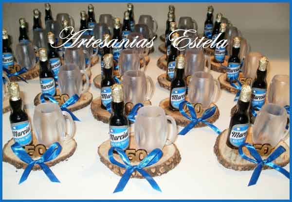 Souvenirs Botellitas De Cerveza Personalizadas