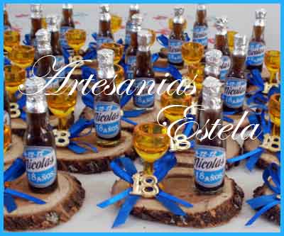 Souvenirs botellitas personalizadas