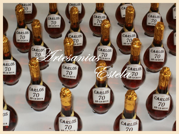 Souvenirs Botellitas De Licor Personalizadas