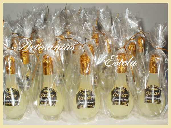 Souvenirs Botellitas De Licor Personalizadas