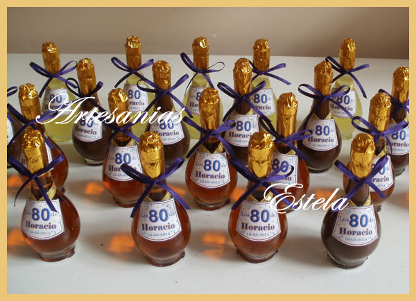 Souvenirs Botellitas De Licor Personalizadas