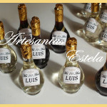 Souvenir Botellitas De Vino Personalizadas