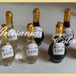 Souvenir Botellitas De Vino Personalizadas