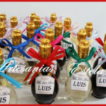 Souvenir Botellitas De Vino Personalizadas