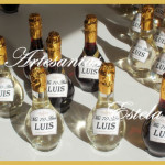Souvenir Botellitas De Vino Personalizadas
