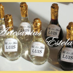 Souvenir Botellitas De Vino Personalizadas