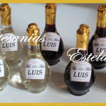 Souvenir Botellitas De Vino Personalizadas