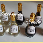 Souvenir Botellitas De Vino Personalizadas