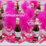 Souvenirs 15 Años – Mini botellitas personalizadas