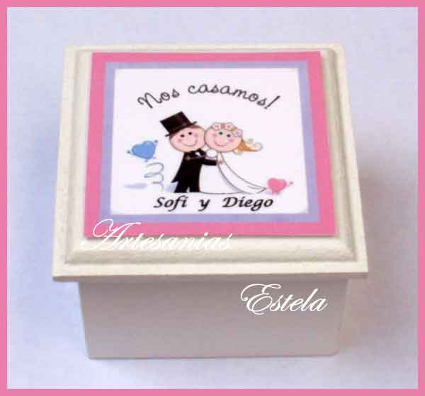 Souvenirs Para Casamientos---Bodas Cajitas Personalizadas