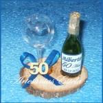 Souvenirs 50 Años Botellitas Personalizadas