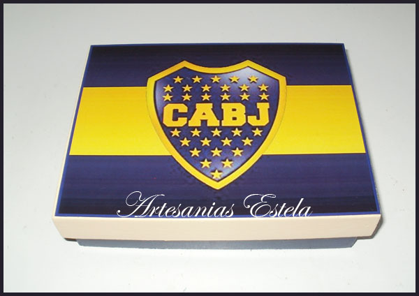 Regalos - Cajas De Madera Futbol