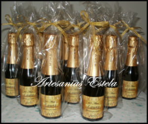 Botellitas De Champagne Personalizadas