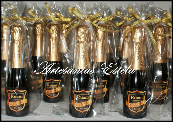 Botellitas De Champagne Personalizadas