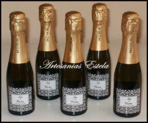 Botellitas De Champagne Personalizadas