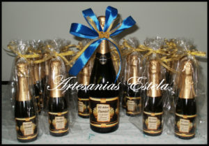 Botellitas De Champagne Personalizadas