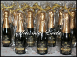 Botellitas De Champagne Personalizadas