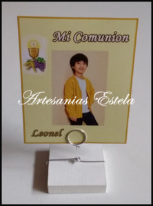 Portafotos Comunion Personalizados