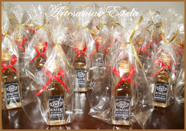 Botellitas De Whisky Personalizadas