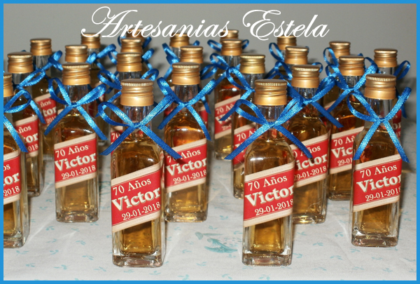 Botellitas De Whisky Personalizadas