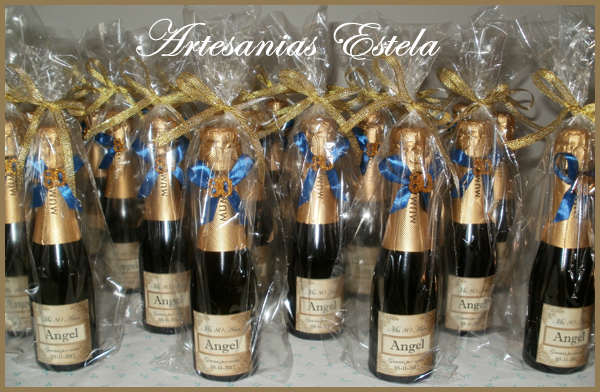 Botellitas De Champagne Personalizadas