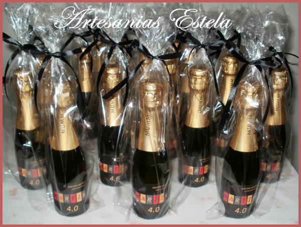 Botellitas De Champagne Personalizadas