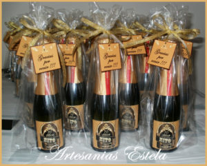 Botellitas De Champagne Personalizadas