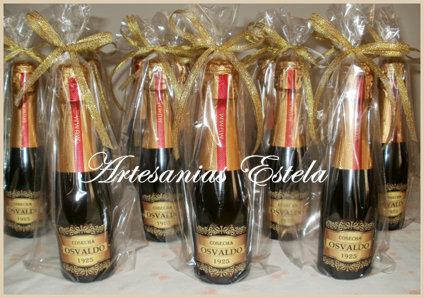 Botellitas De Champagne Personalizadas