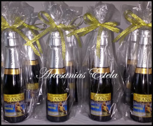 Souvenir Champagne Personalizados