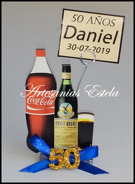 Souvenir Fernet y Coca Cola