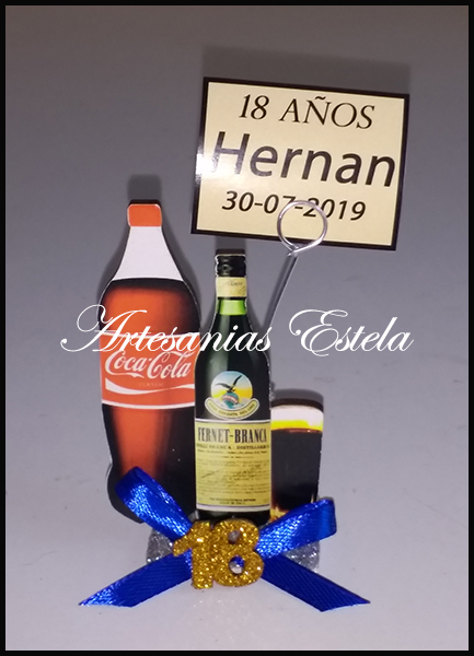 Souvenir Fernet y Coca Cola