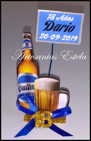 Souvenir para 18 Quilmes