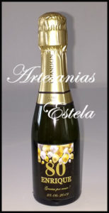 Souvenirs Champagne Personalzados