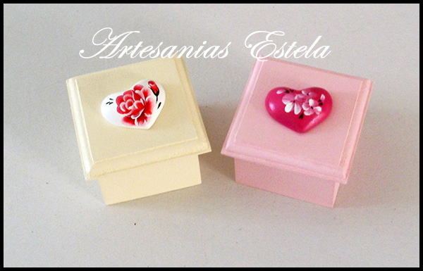 Cajas Decoradas San Valentín