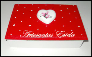 Cajas Decoradas San Valentín