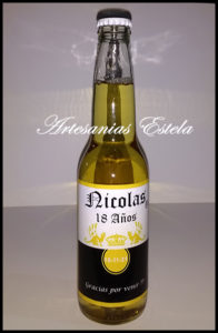 Etiquetas Personalizadas Cerveza Corona
