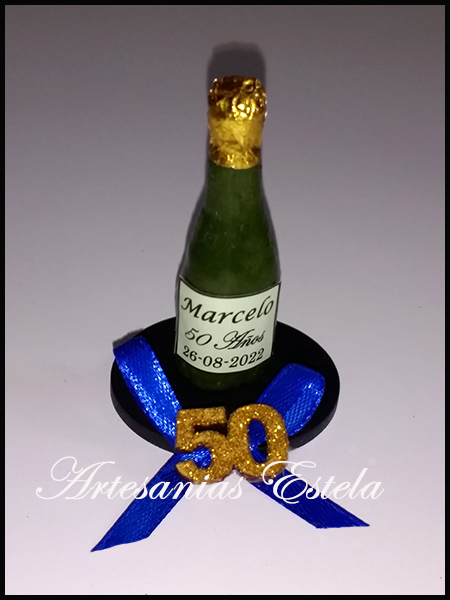 Souvenirs Botellitas de Champagne Personalizadas