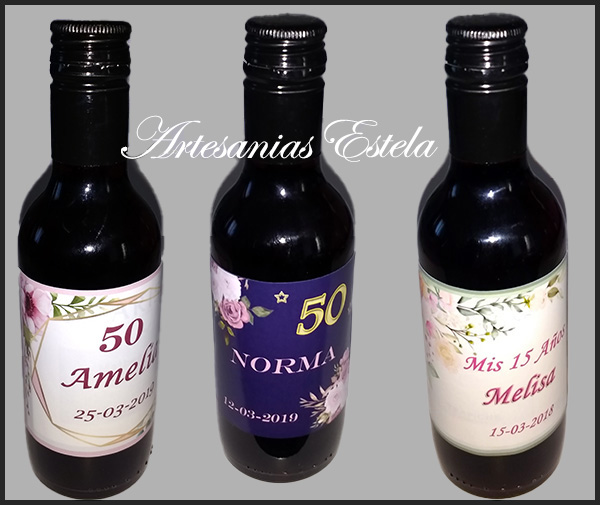 Botellas de Vino Personalizadas