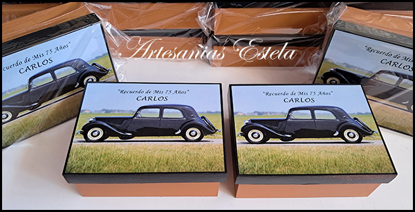 Souvenir Cajas Personalizadas