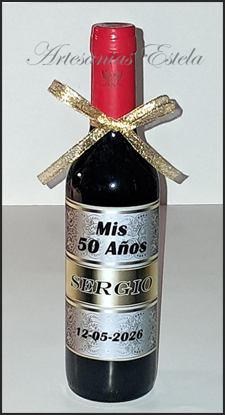 Souvenir Vinos Personalizados